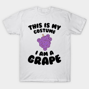 This Is My Costume I Am A Grape T-Shirt